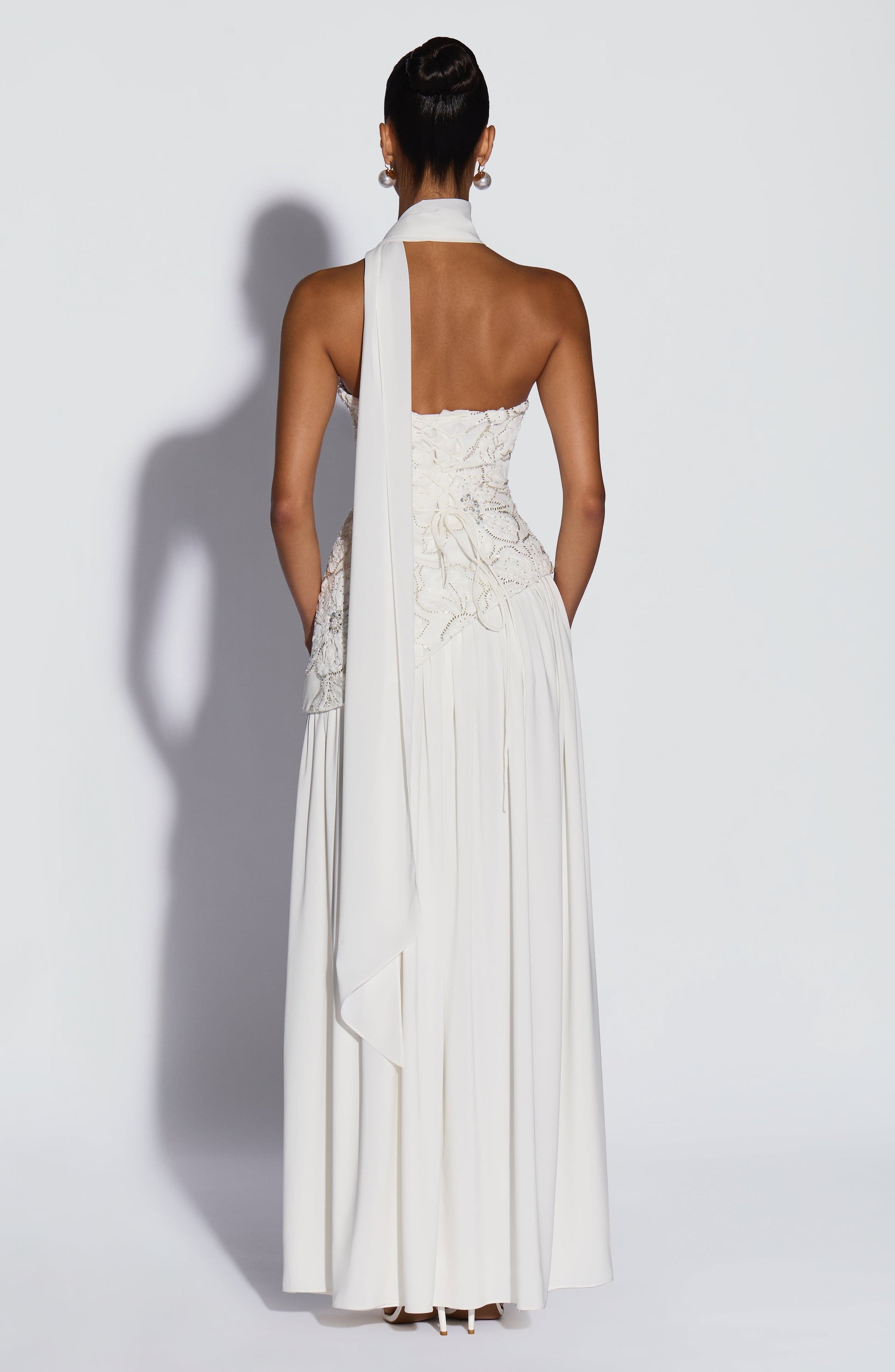 Anneliese Maxi Dress Ivory