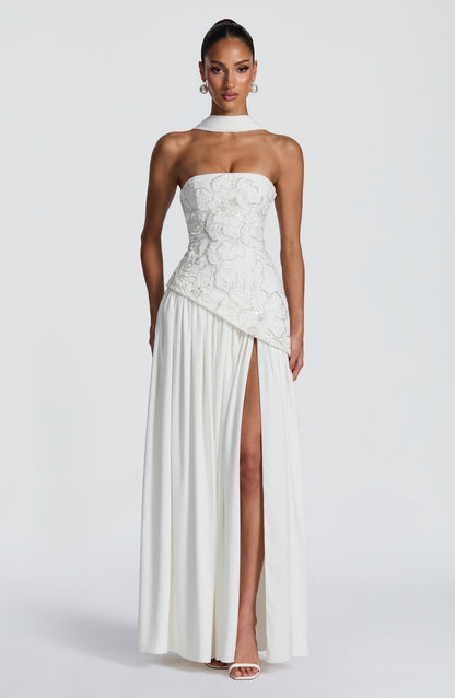 Anneliese Maxi Dress Ivory