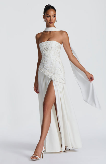 Anneliese Maxi Dress Ivory