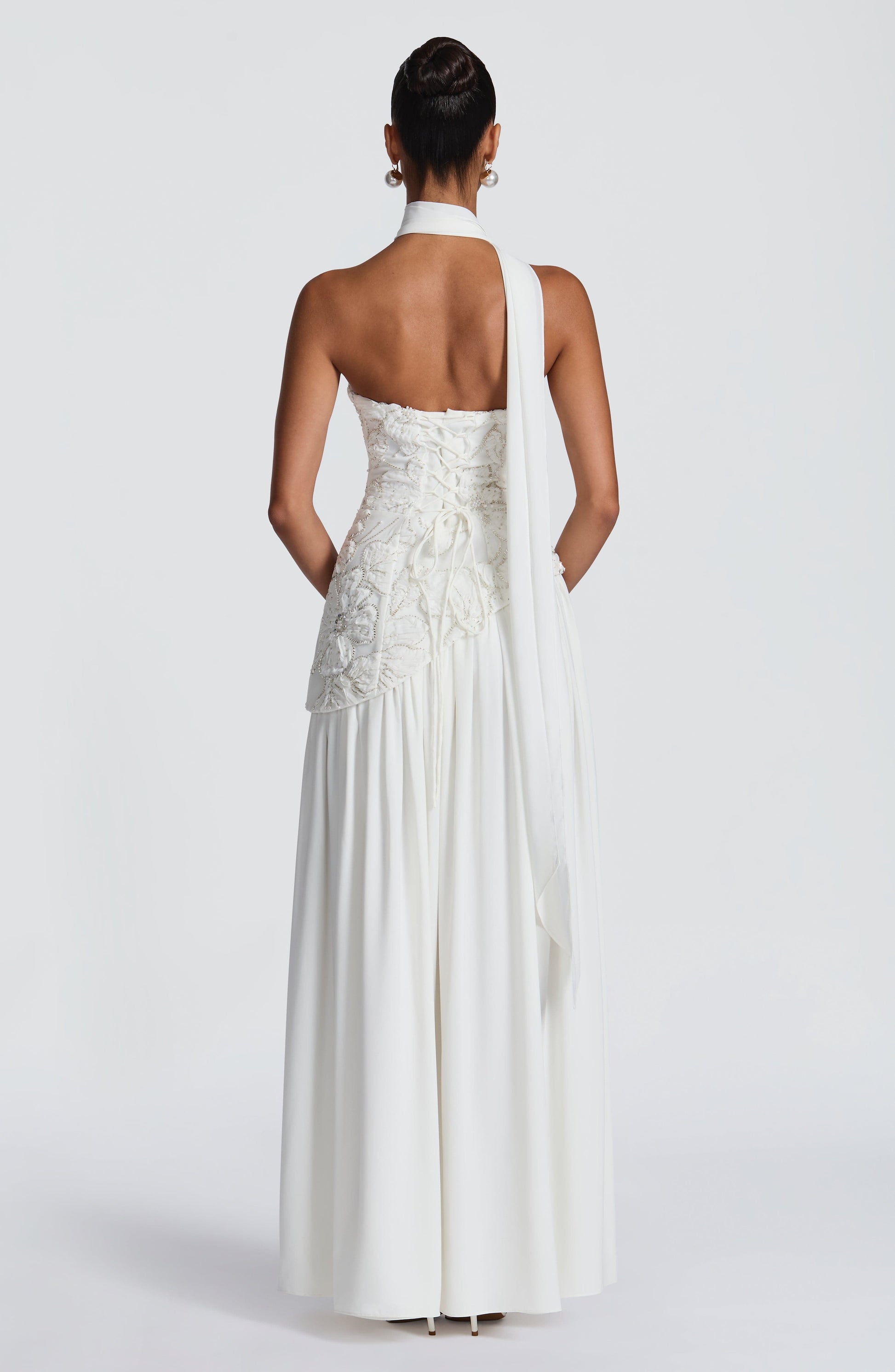 Anneliese Maxi Dress Ivory