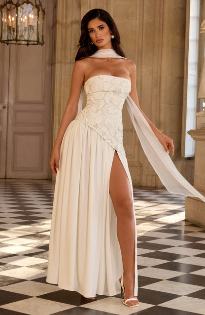 Anneliese Maxi Dress Ivory