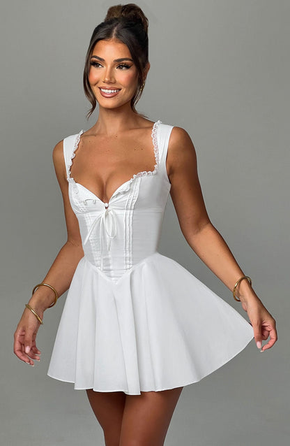 Antonella Mini Dress Ivory