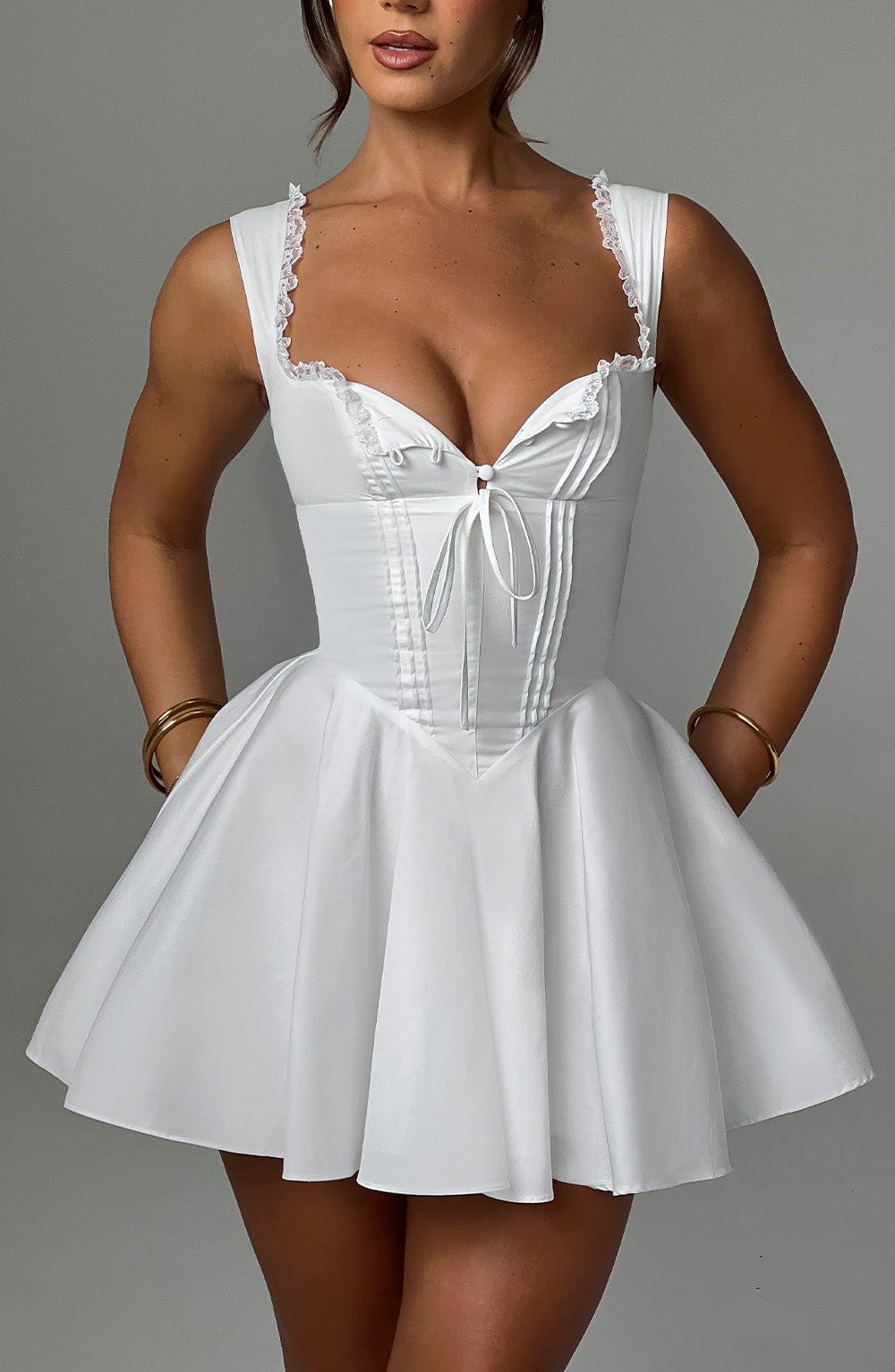 Antonella Mini Dress Ivory
