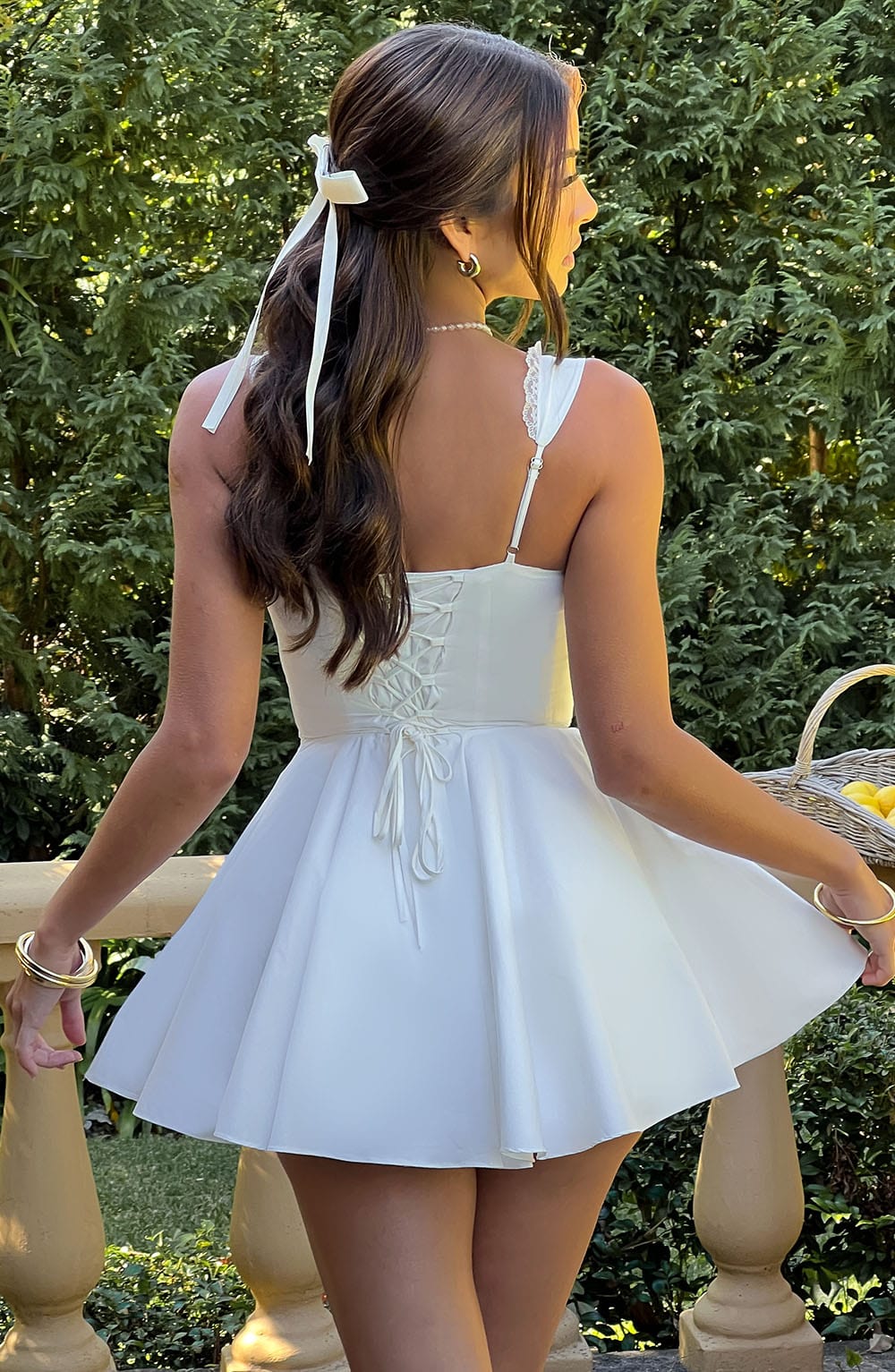 Antonella Mini Dress Ivory