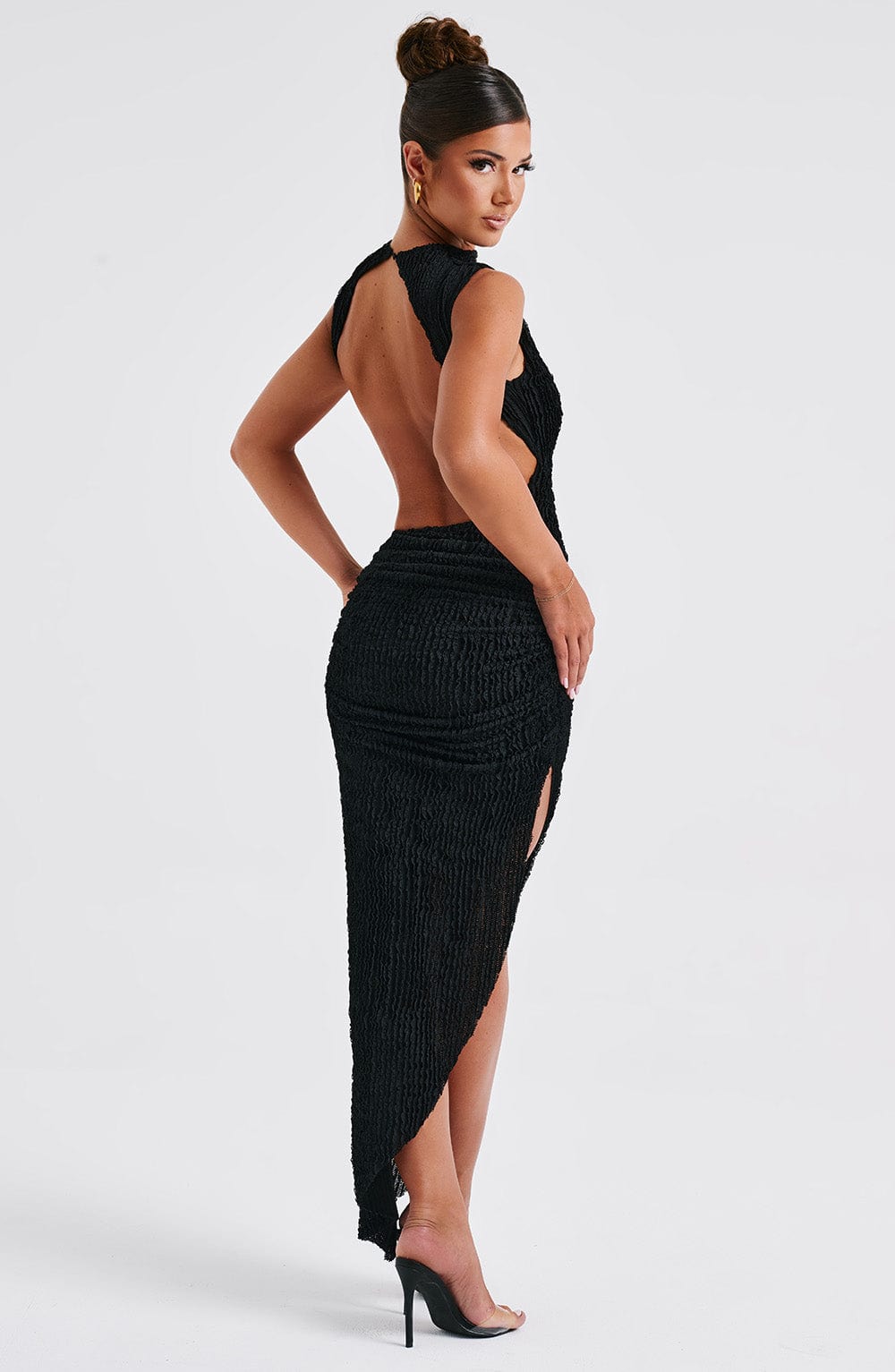 Aphrodite Midi Dress Black