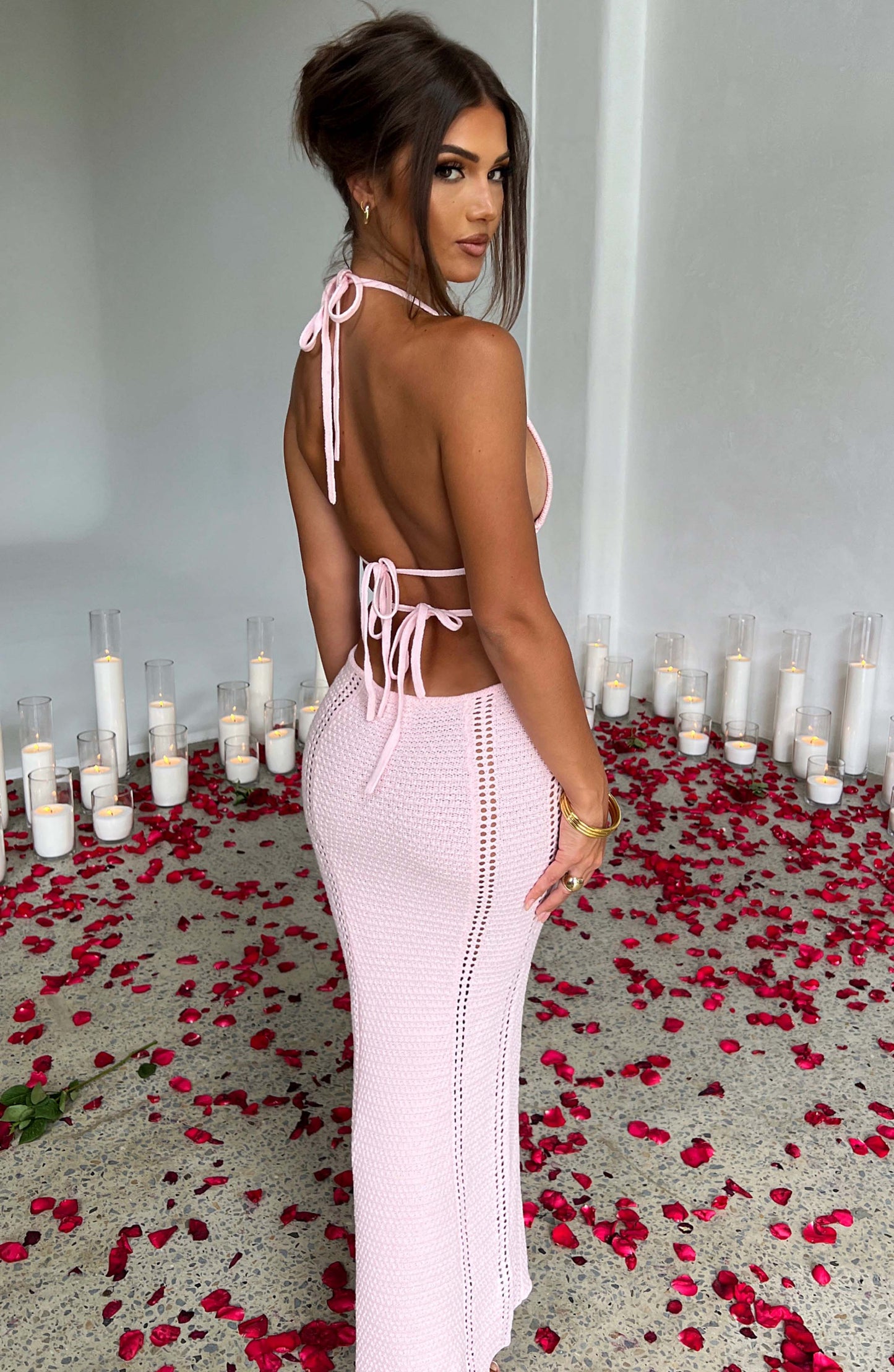 Arabella Maxi Dress Blush