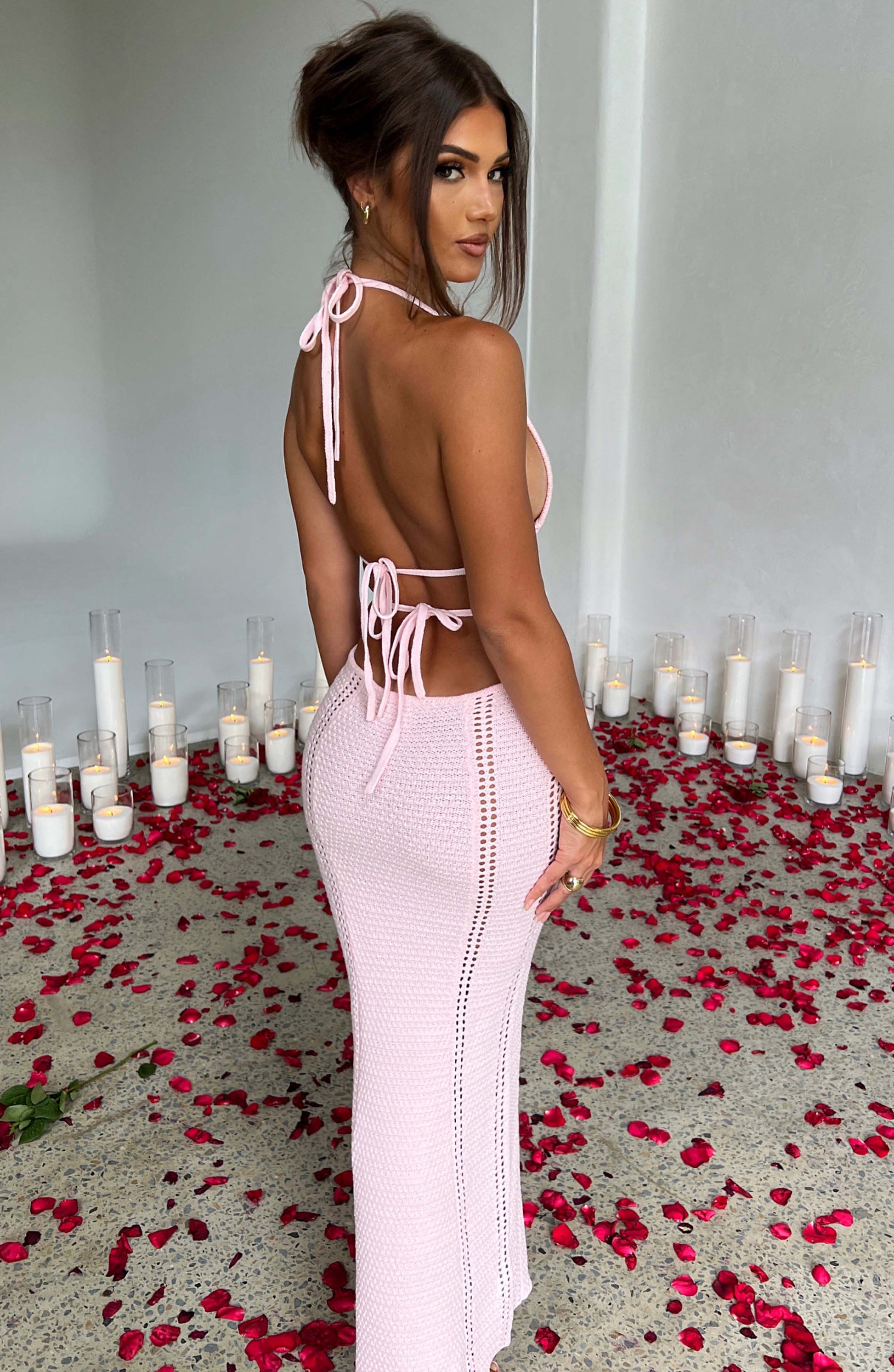 Arabella Maxi Dress Blush