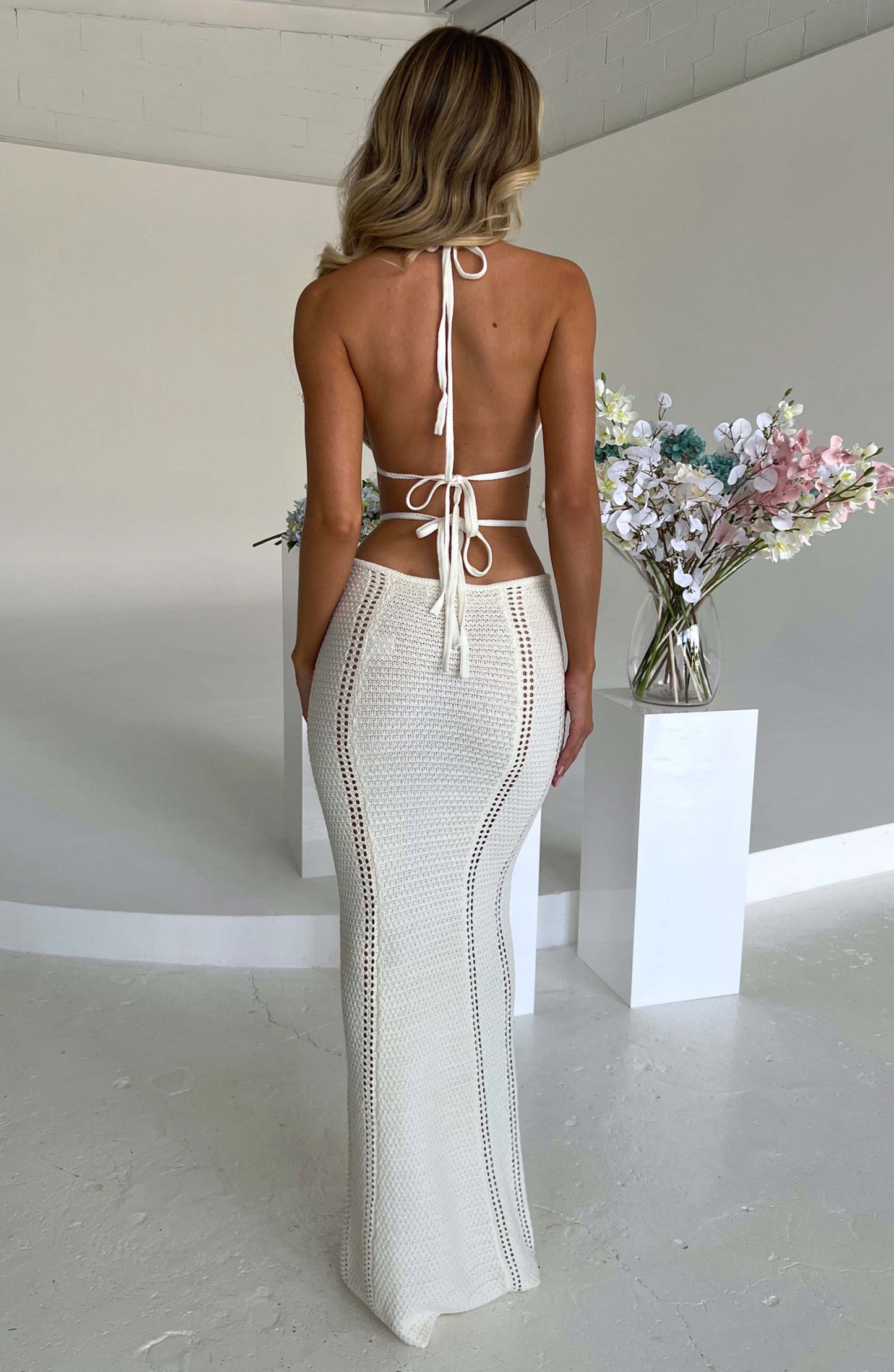 Arabella Maxi Dress White