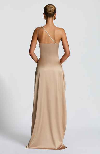 Ariel Maxi Dress Champagne