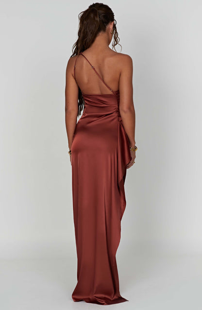 Ariel Maxi Dress Rust