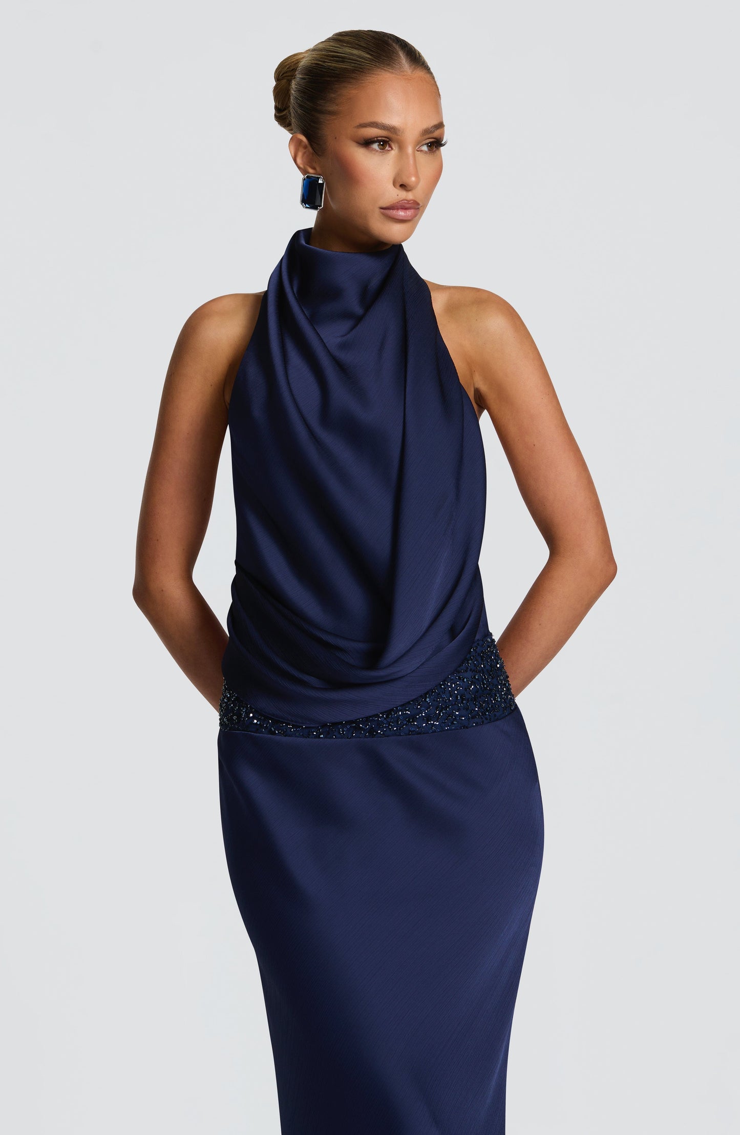 Armelle Maxi Dress Navy