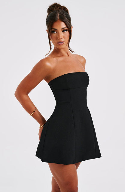 Asha Mini Dress Black