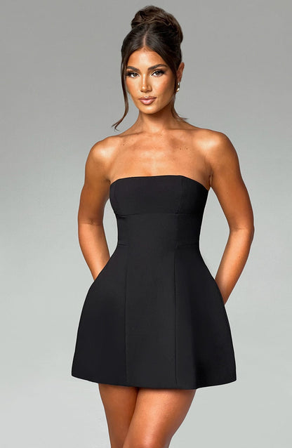 Asha Mini Dress Black