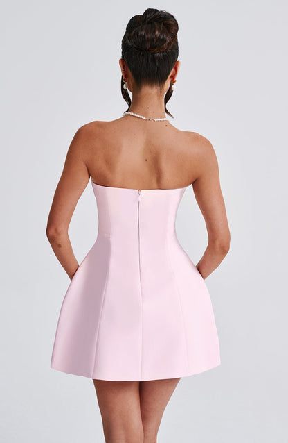 Asha Mini Dress Blush