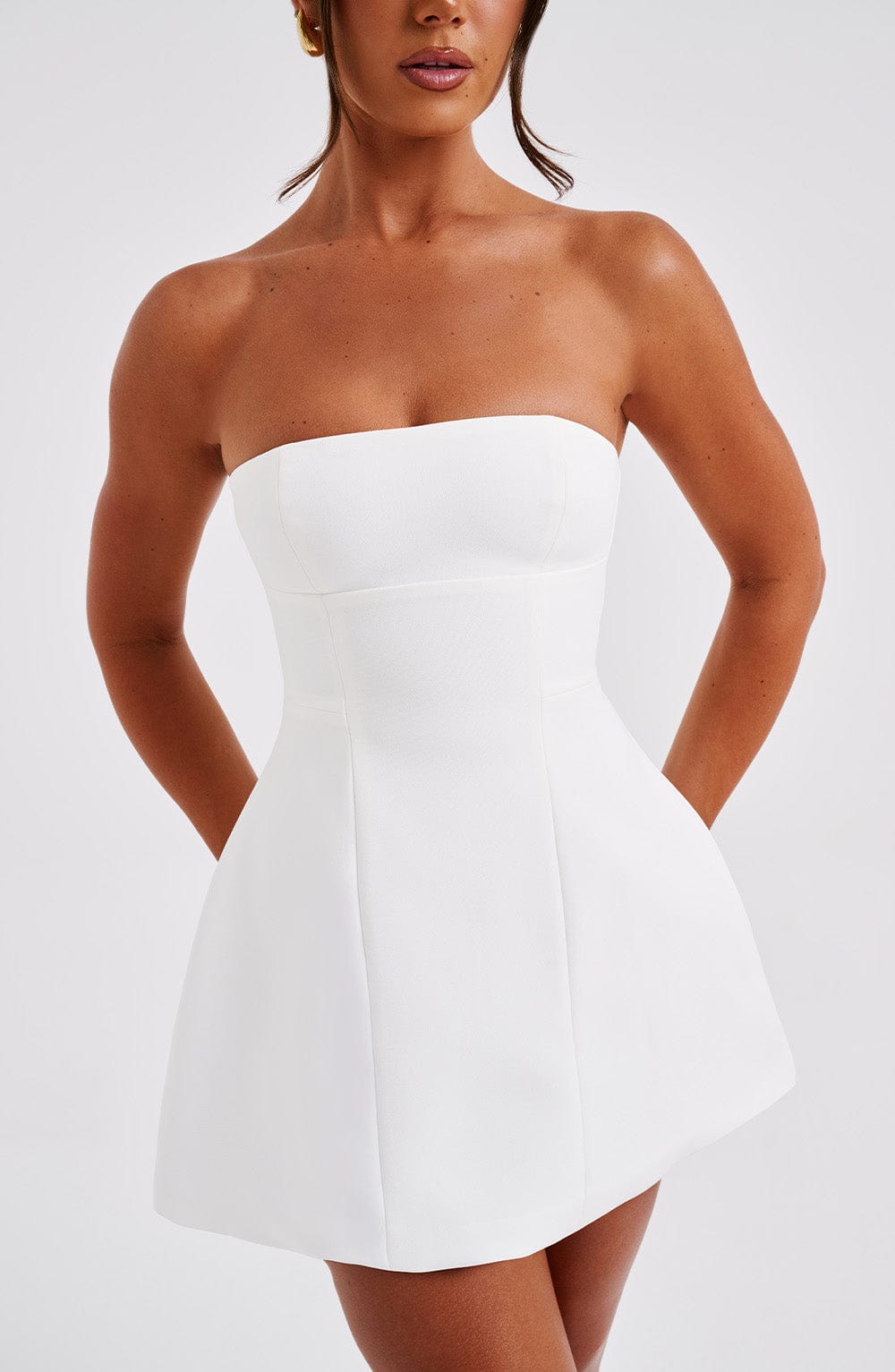 Asha Mini Dress Ivory