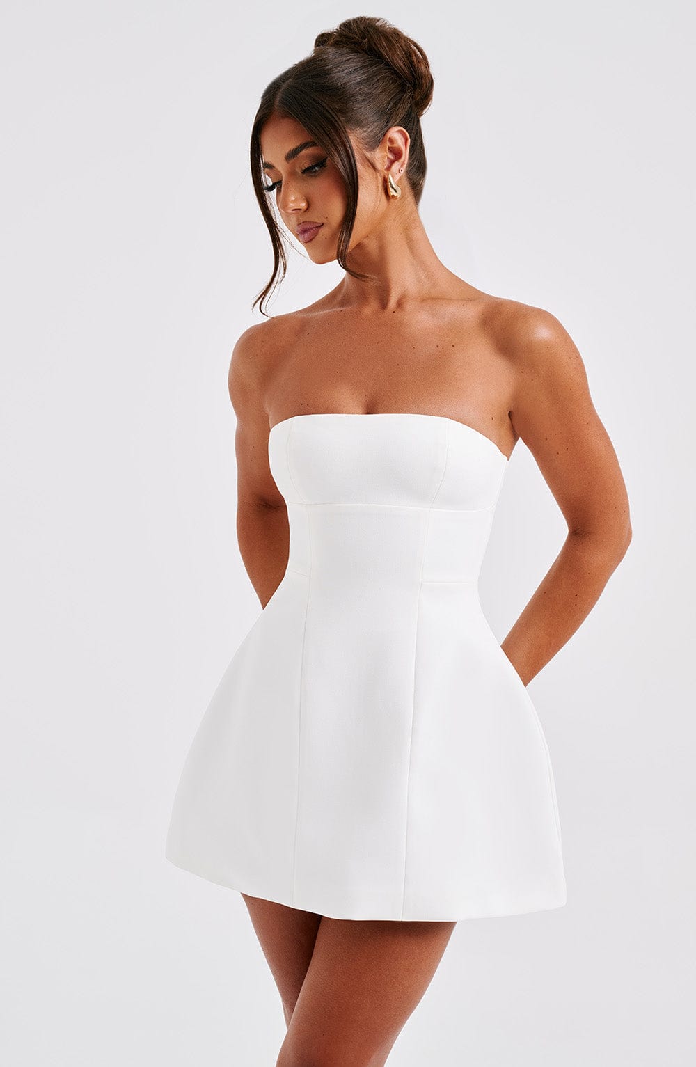 Asha Mini Dress Ivory