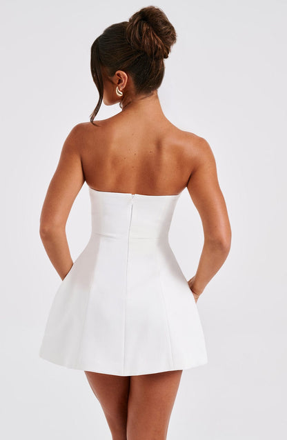 Asha Mini Dress Ivory
