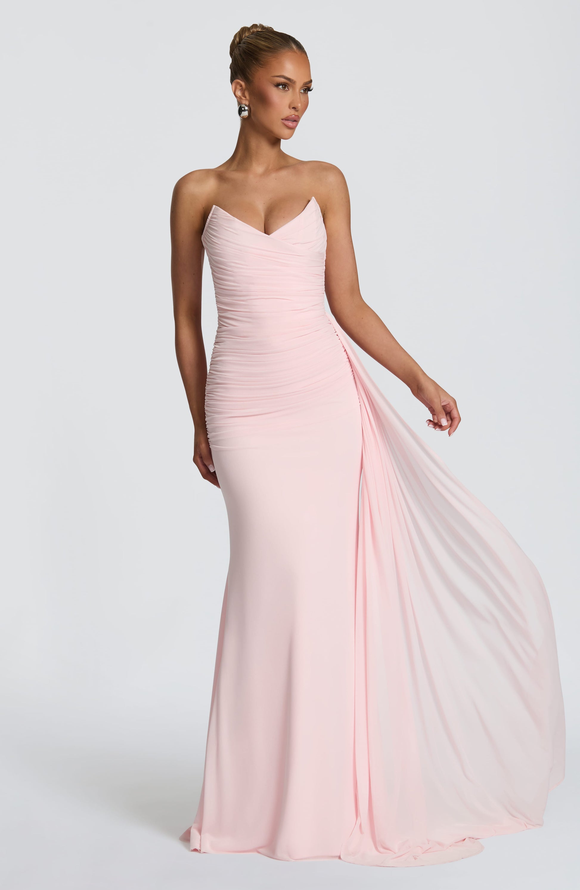 Ashika Maxi Dress Blush