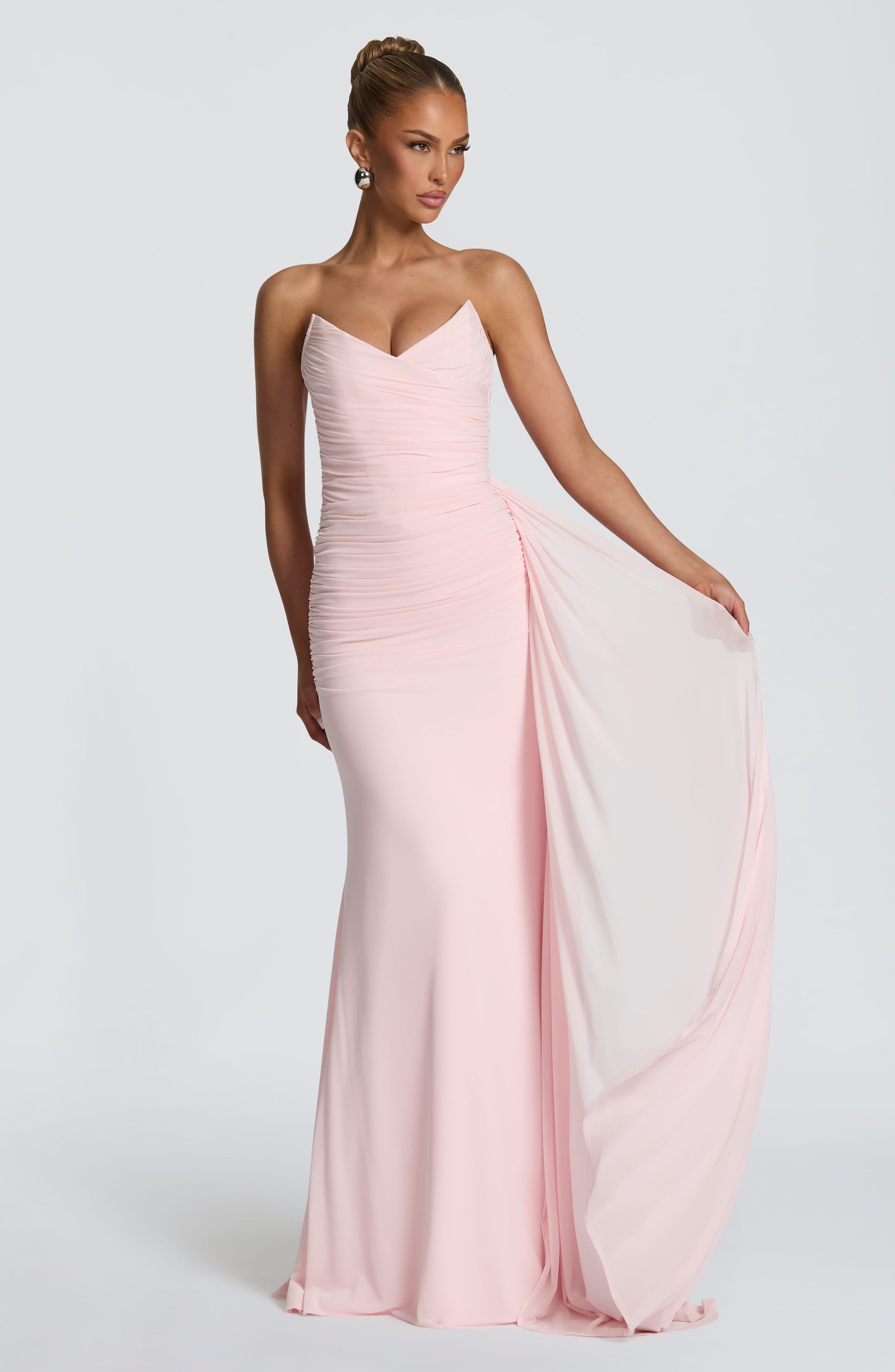 Ashika Maxi Dress Blush