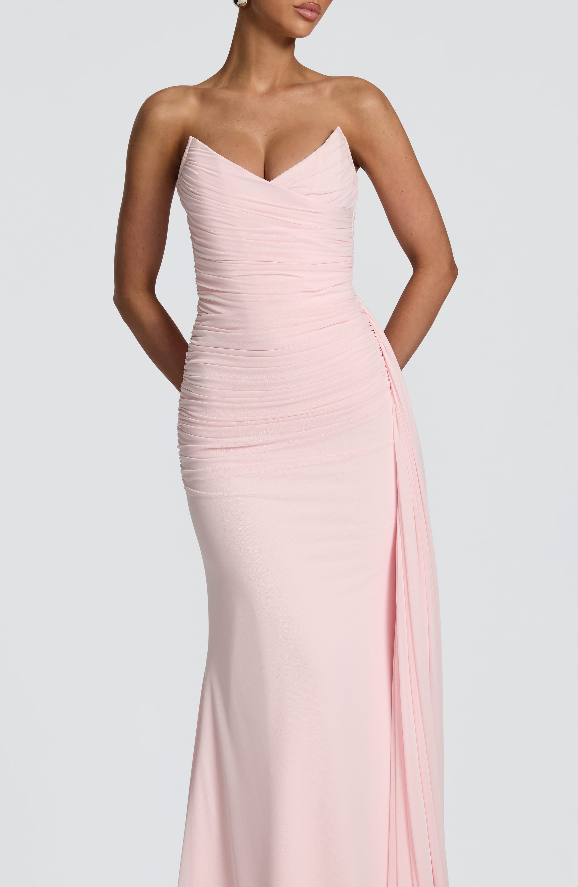Ashika Maxi Dress Blush