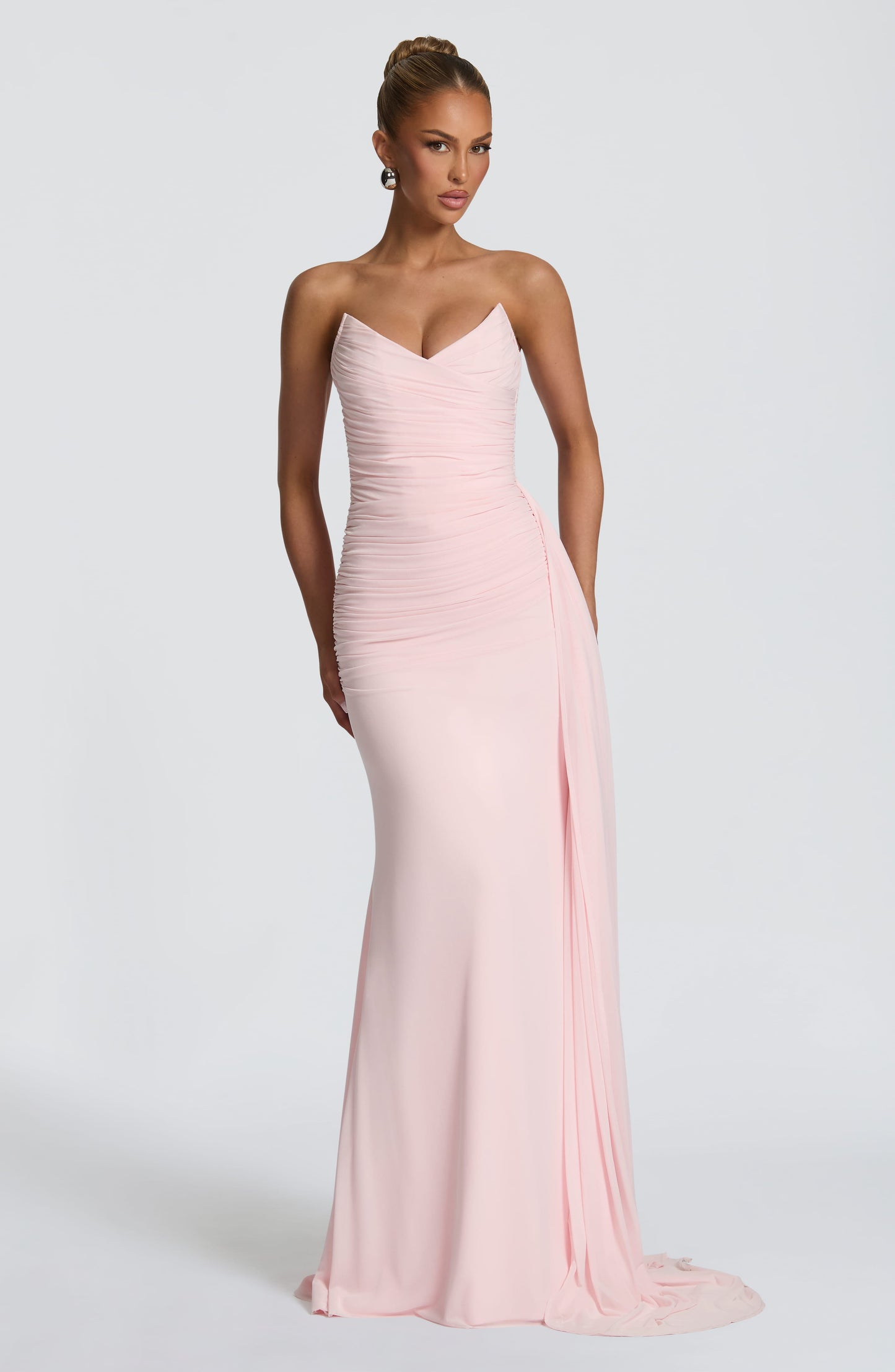 Ashika Maxi Dress Blush