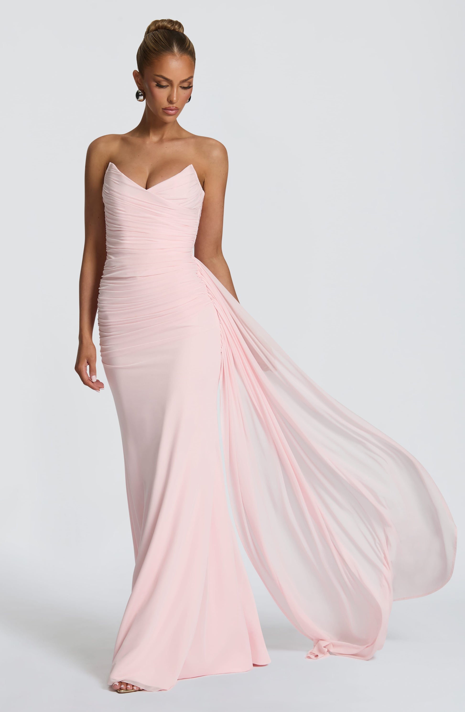 Ashika Maxi Dress Blush