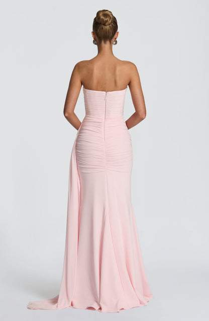 Ashika Maxi Dress Blush