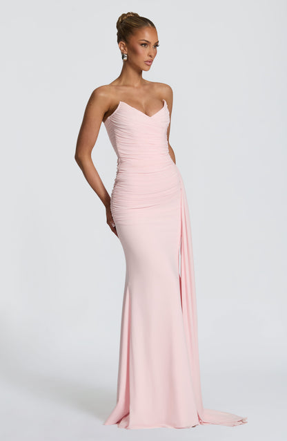 Ashika Maxi Dress Blush