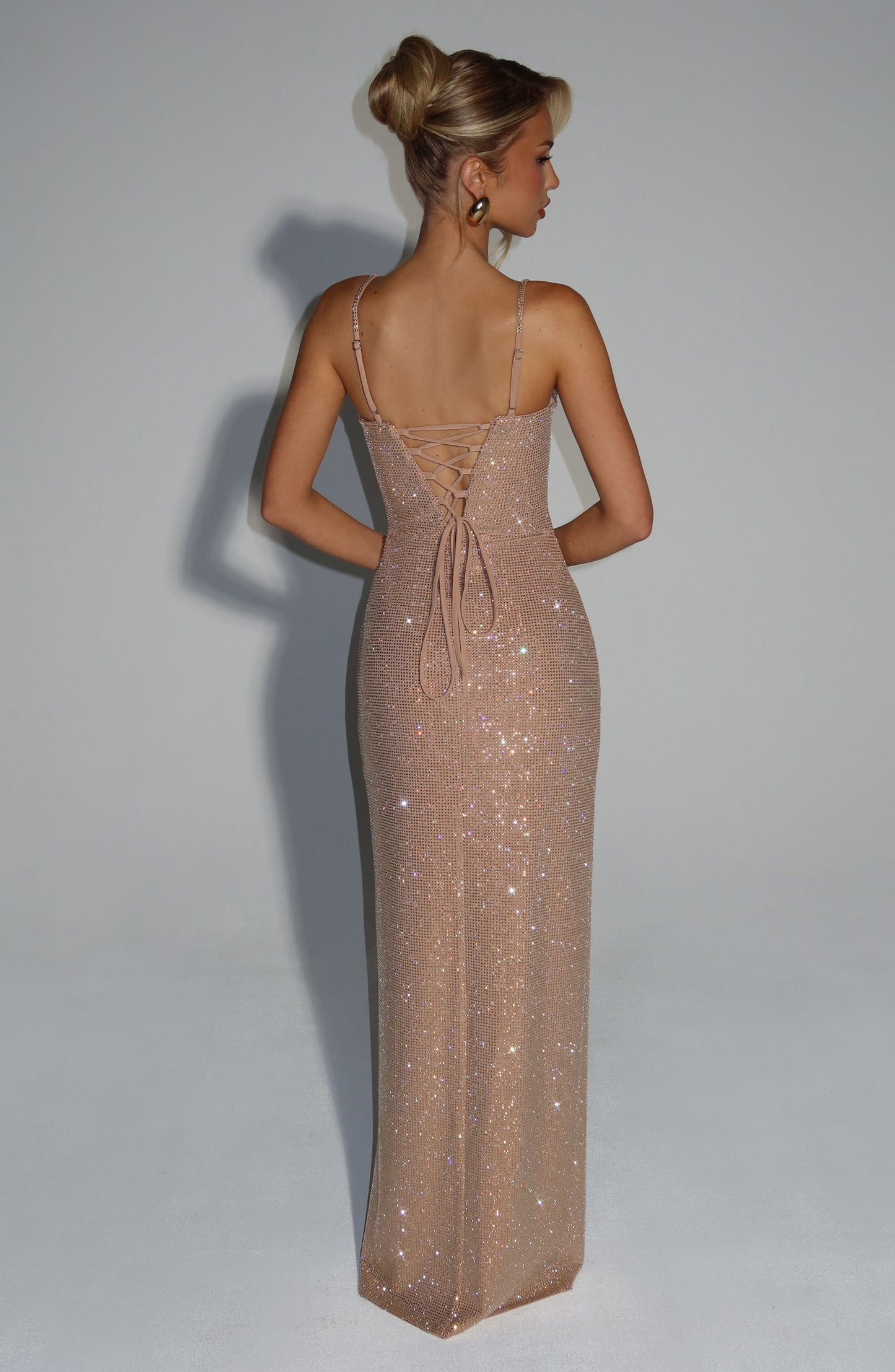 Ashton Maxi Dress Gold