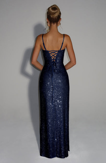 Ashton Maxi Dress Navy