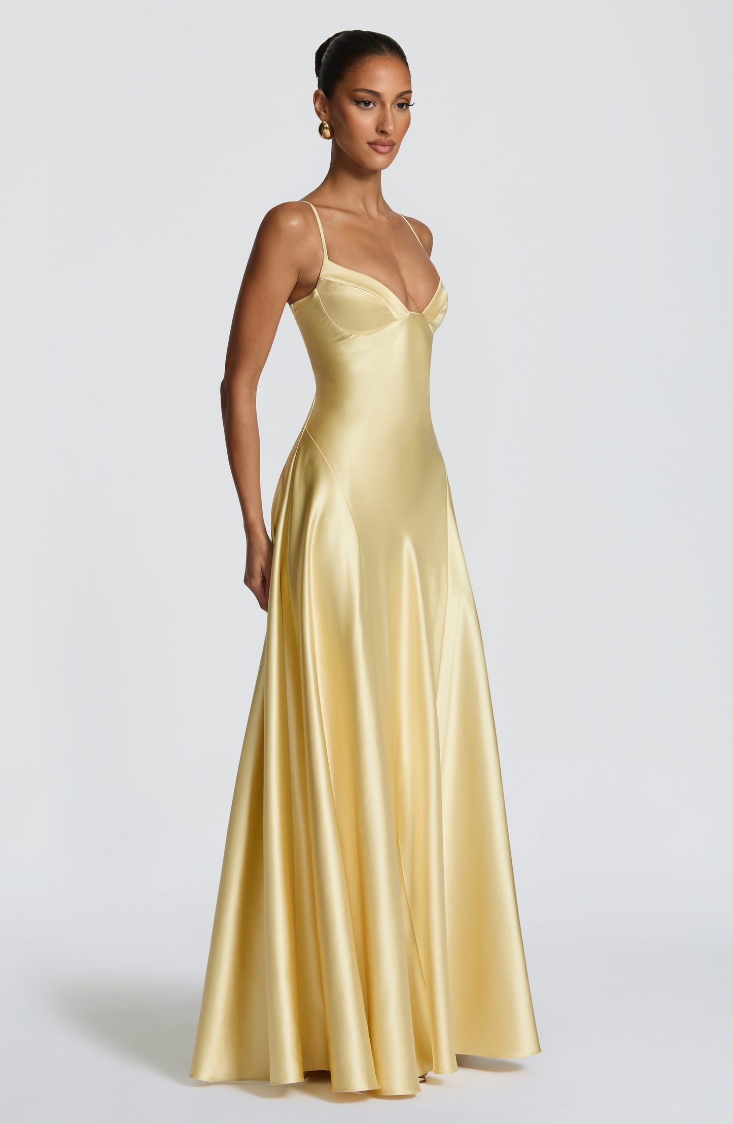 Asterin Maxi Dress Lemon