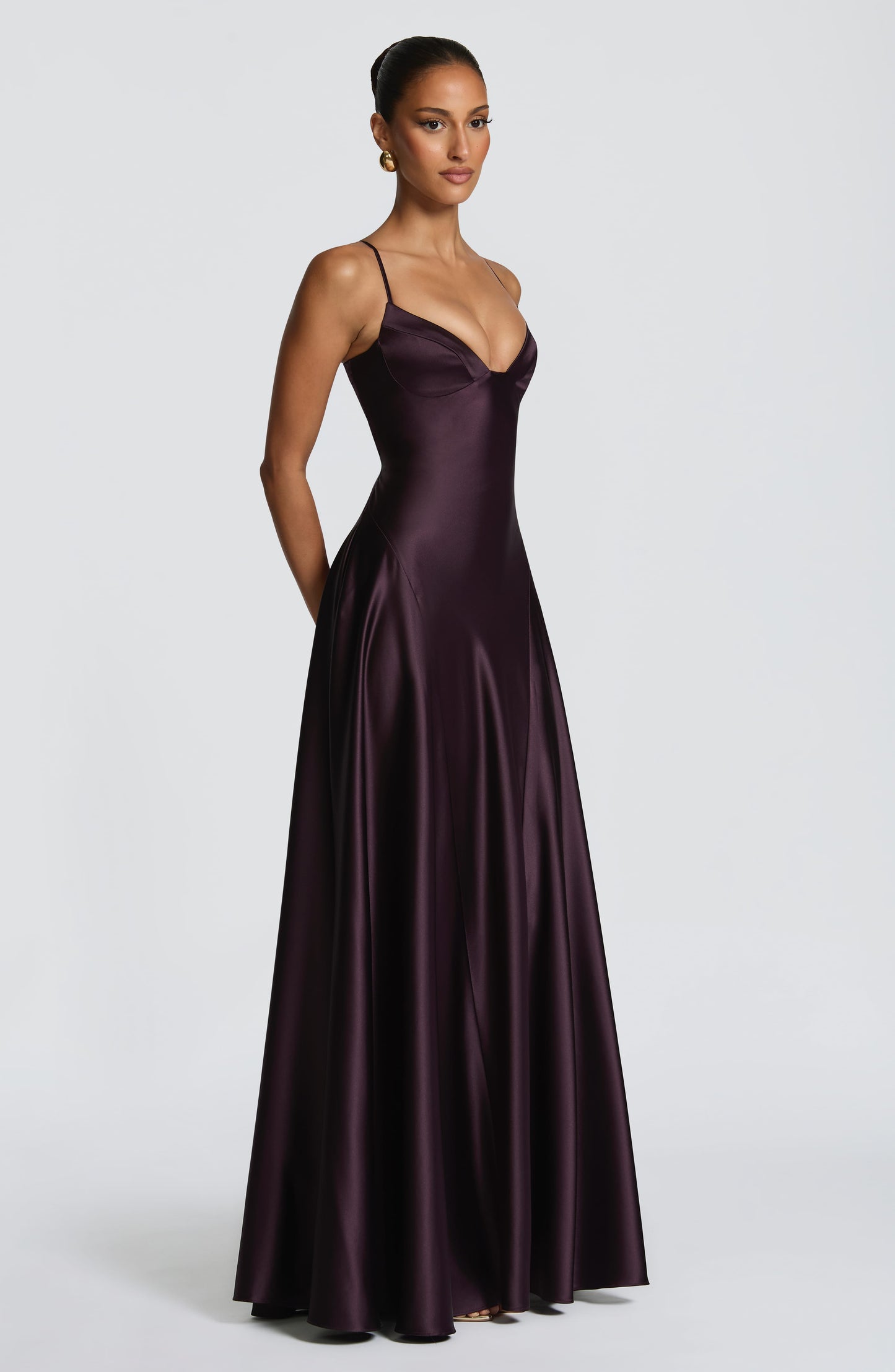 Asterin Maxi Dress Plum