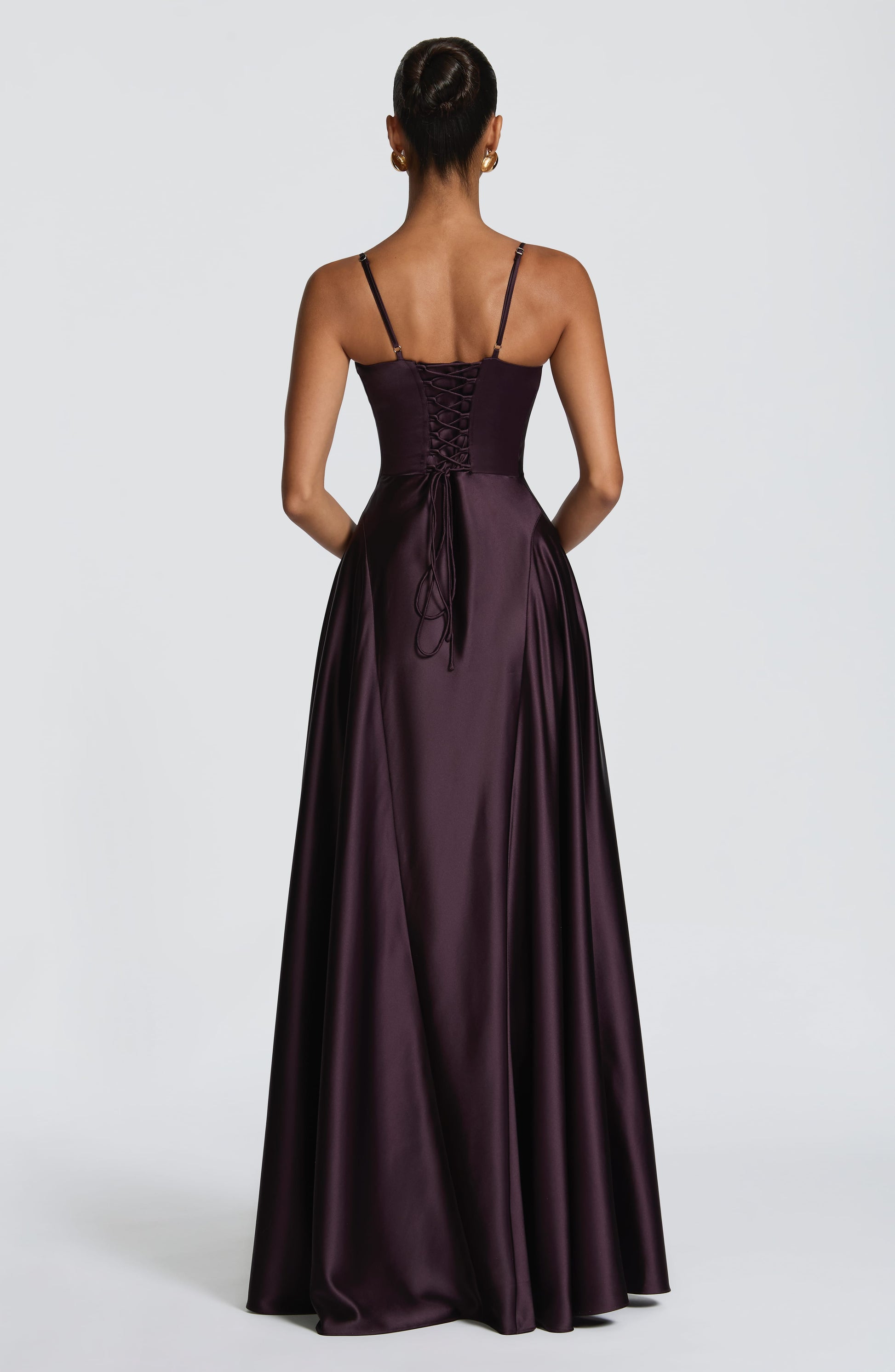 Asterin Maxi Dress Plum