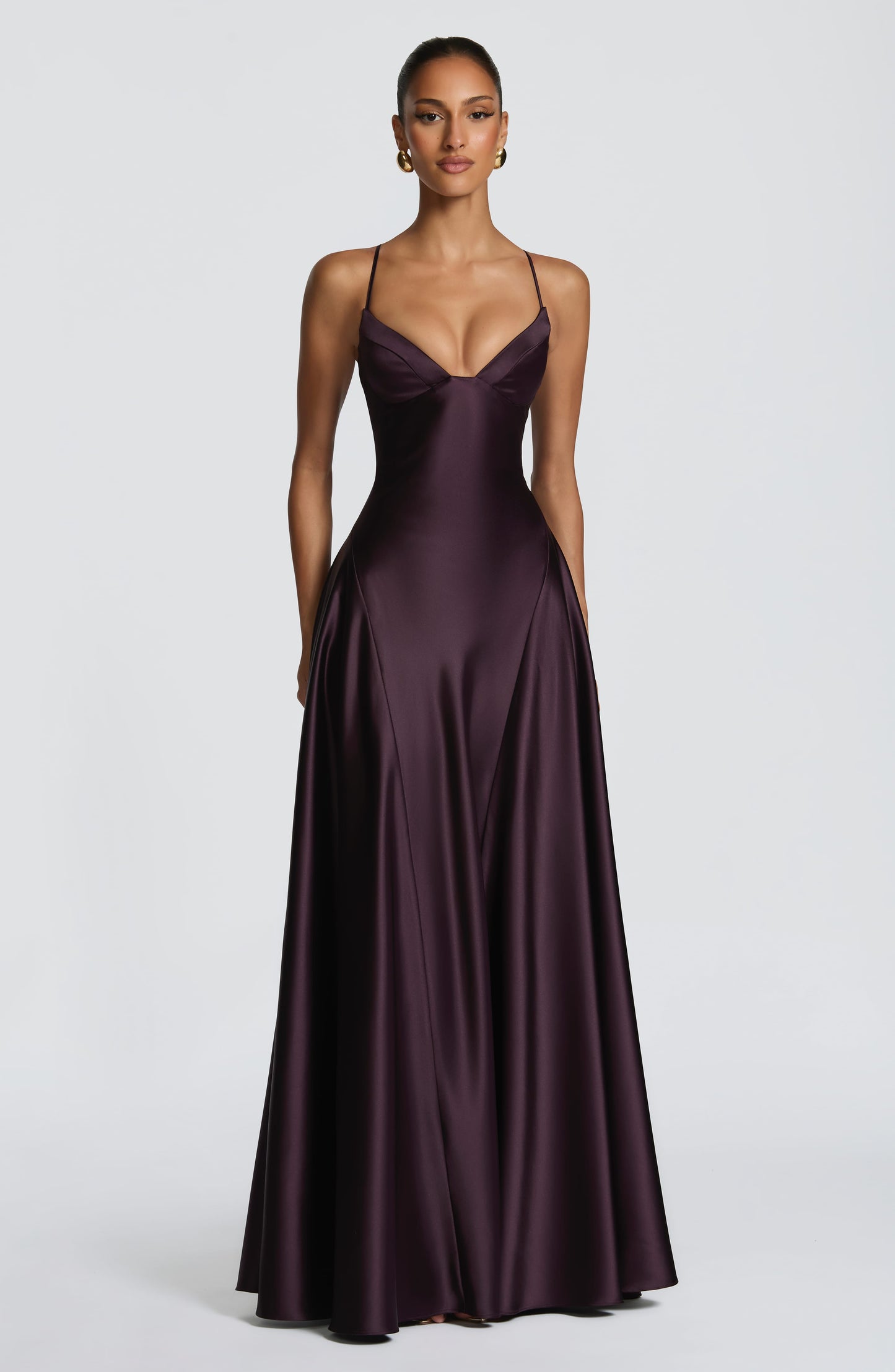 Asterin Maxi Dress Plum
