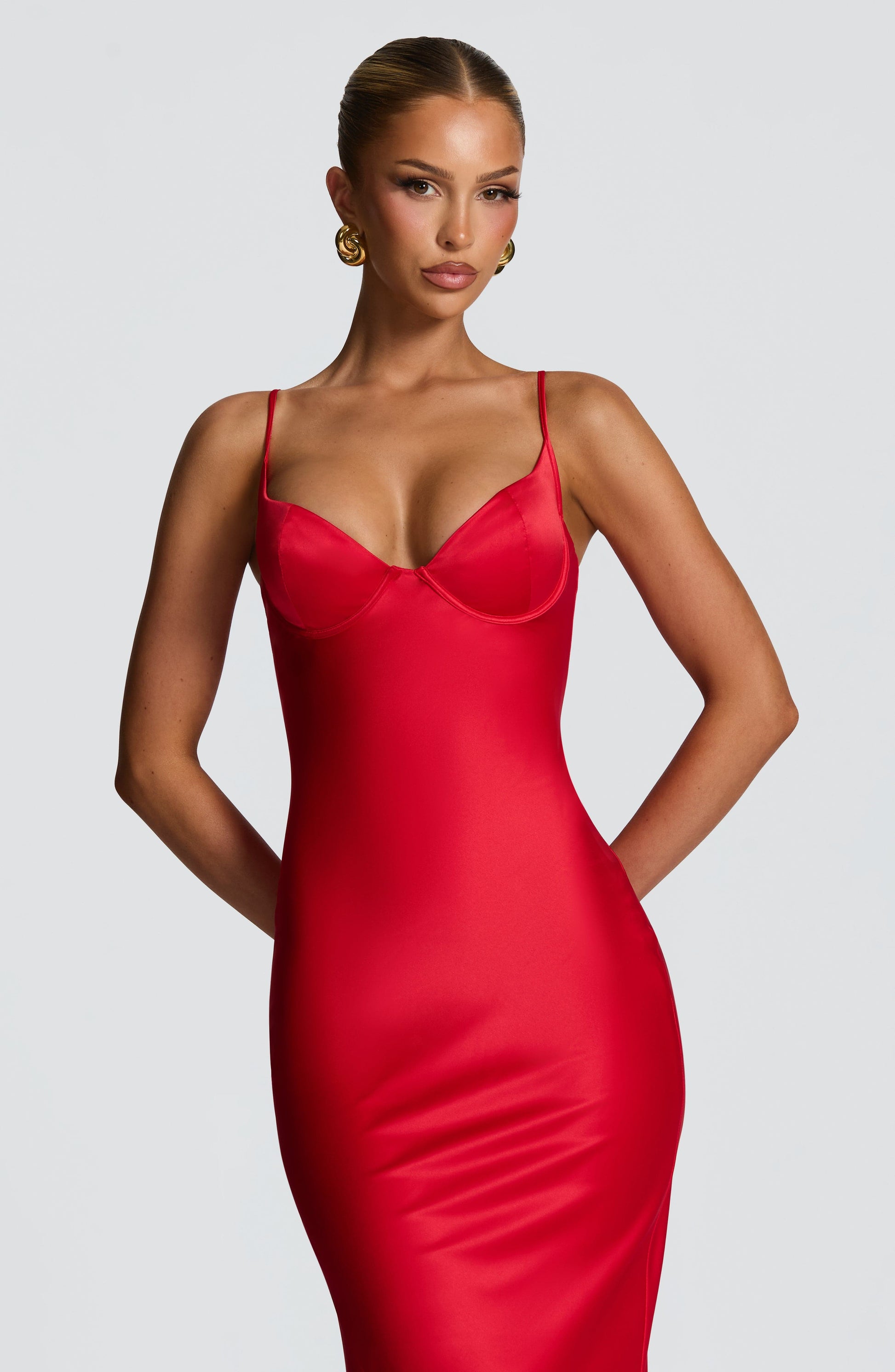 Athena Maxi Dress Red