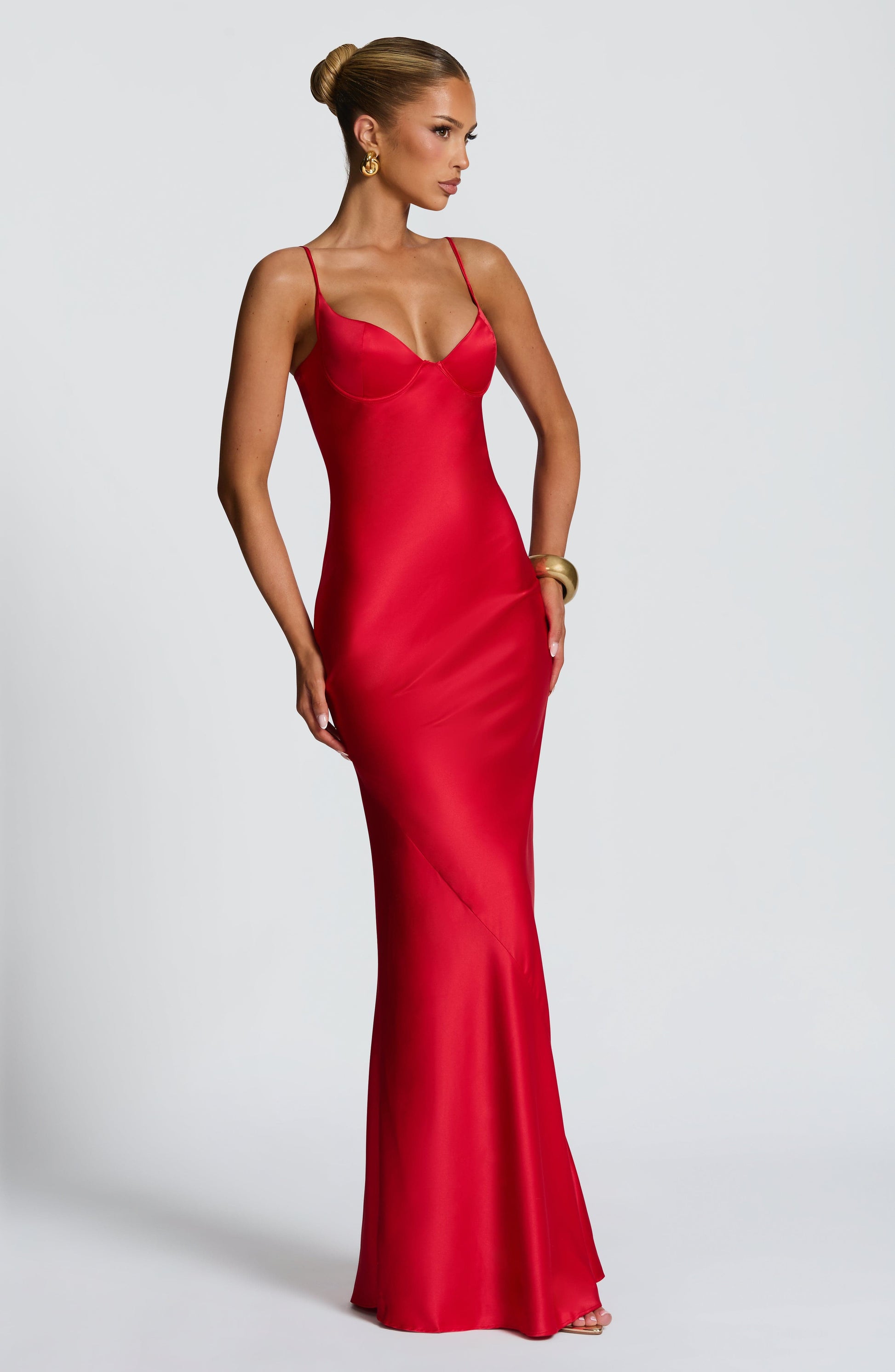 Athena Maxi Dress Red
