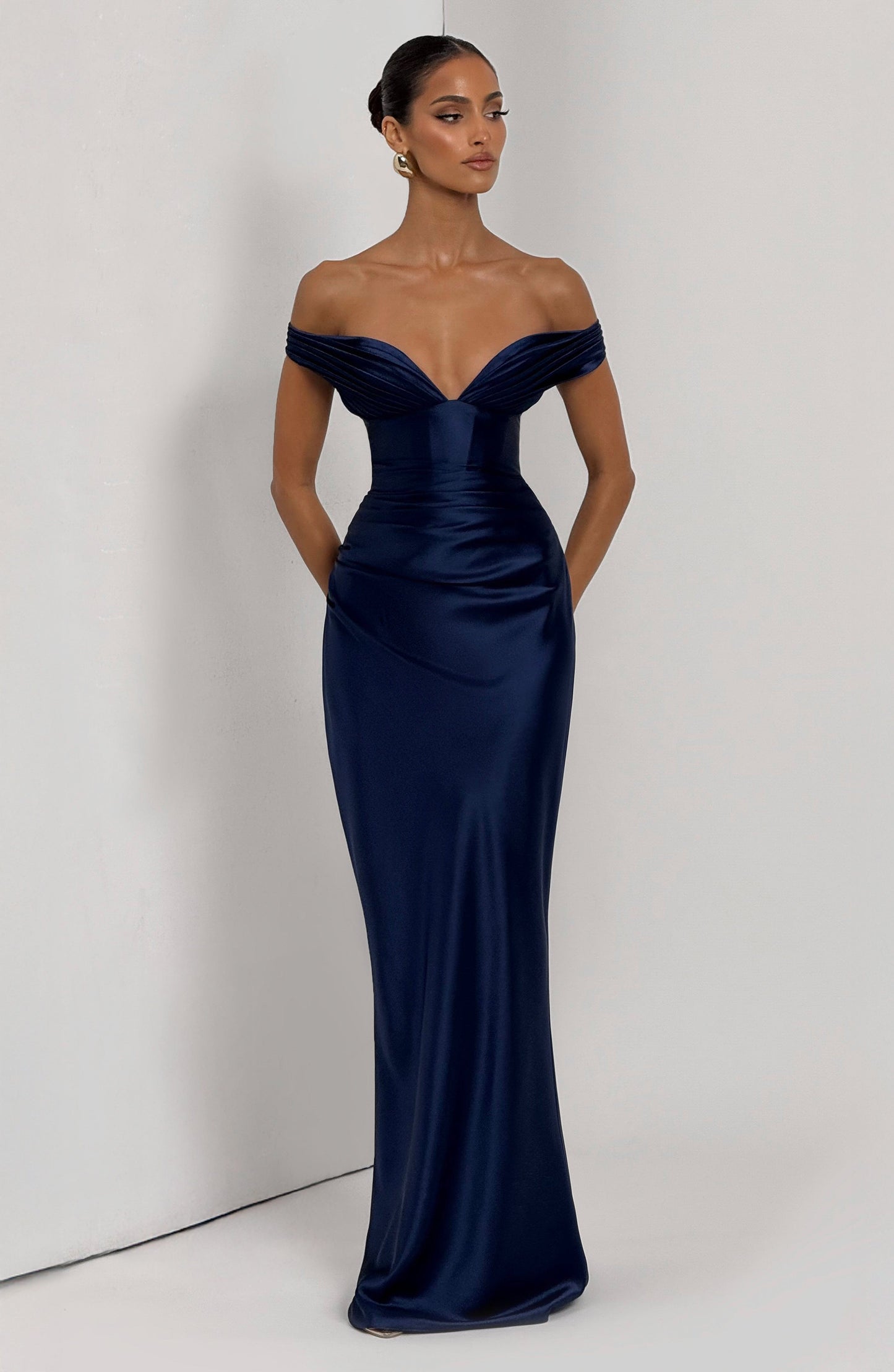 Aurelia Maxi Dress Navy
