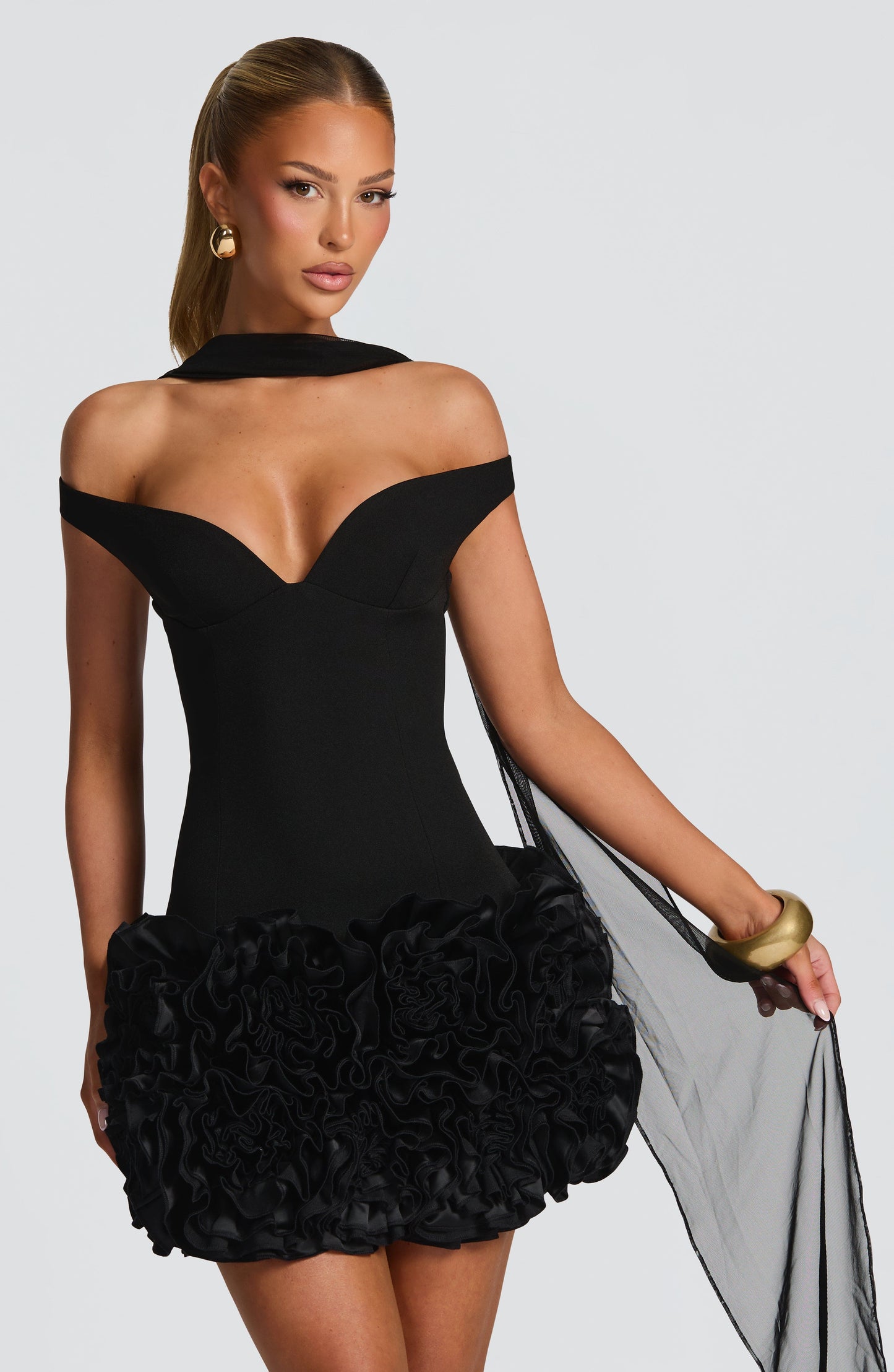 Aveta Mini Dress Black