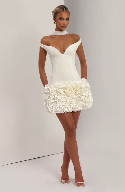 Aveta Mini Dress Ivory
