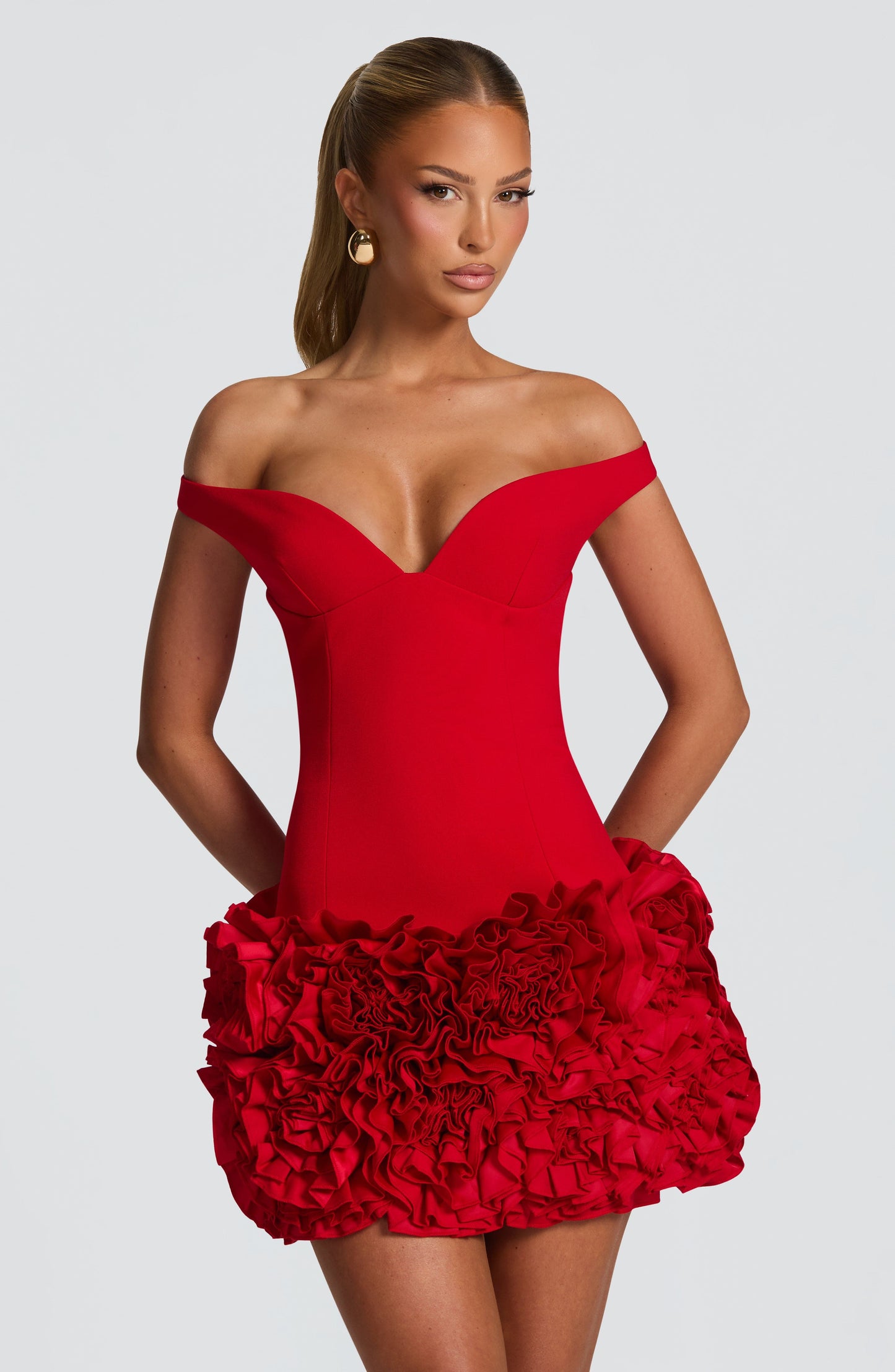Aveta Mini Dress Red