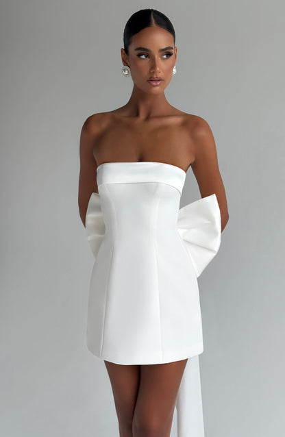 Barbara Mini Dress Ivory