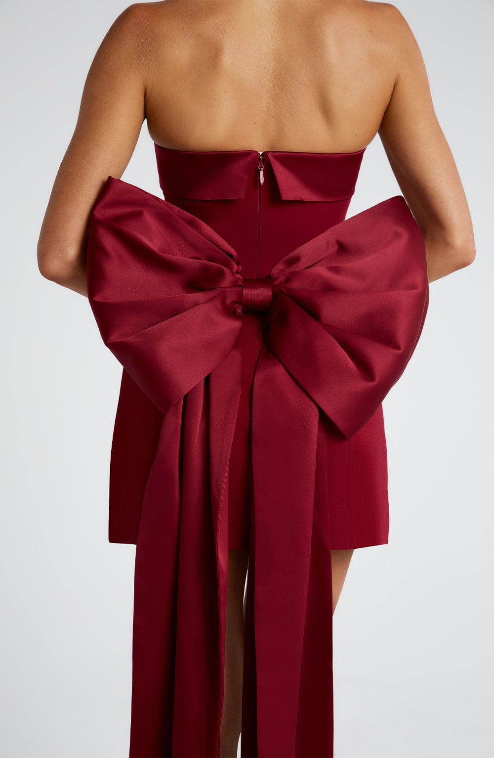 Barbara Mini Dress Wine