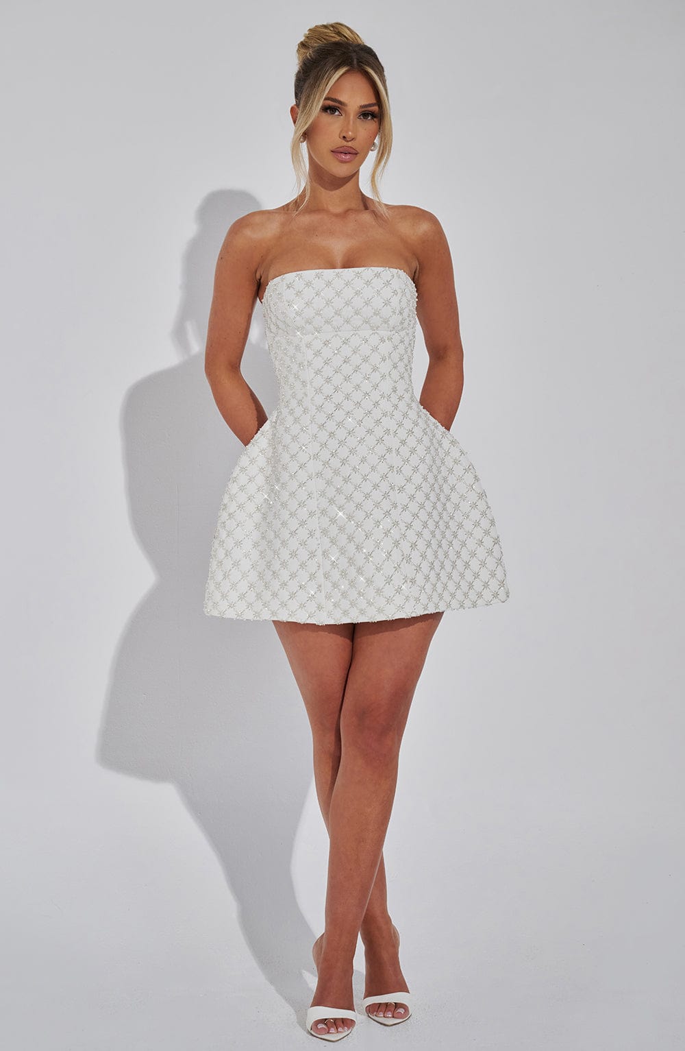 Beatrice Mini Dress Ivory