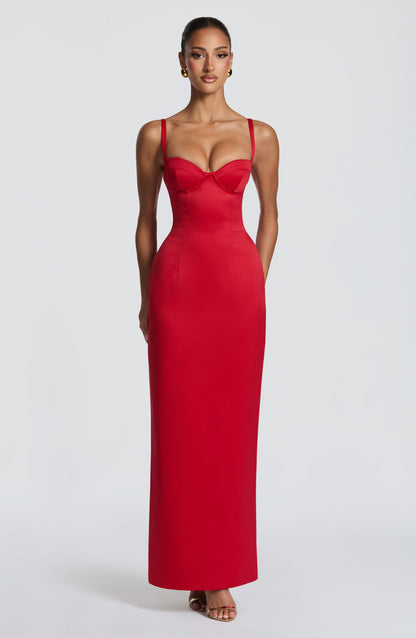 Bennett Maxi Dress Red