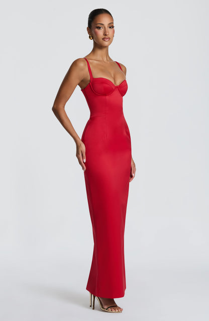 Bennett Maxi Dress Red