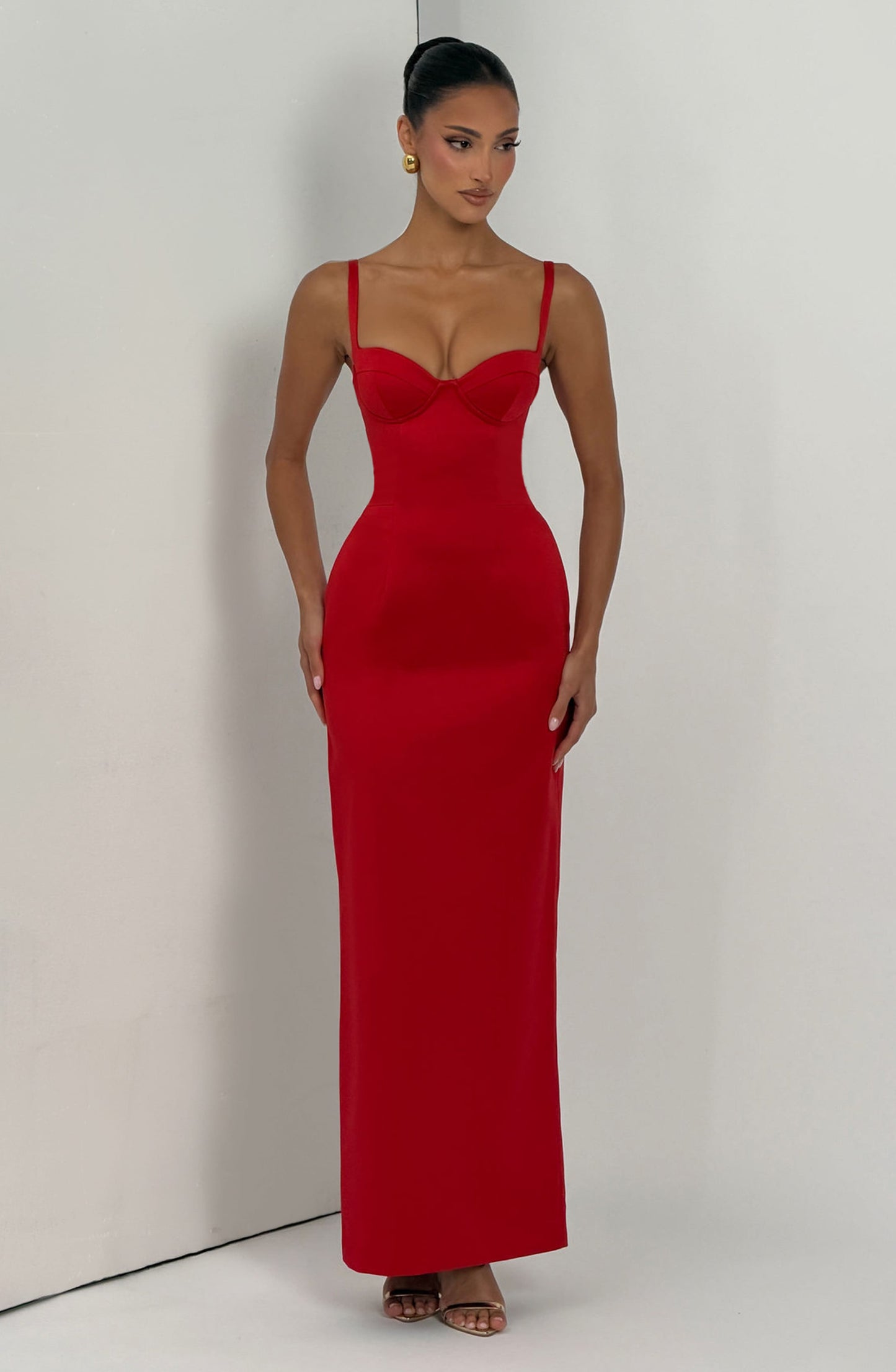 Bennett Maxi Dress Red