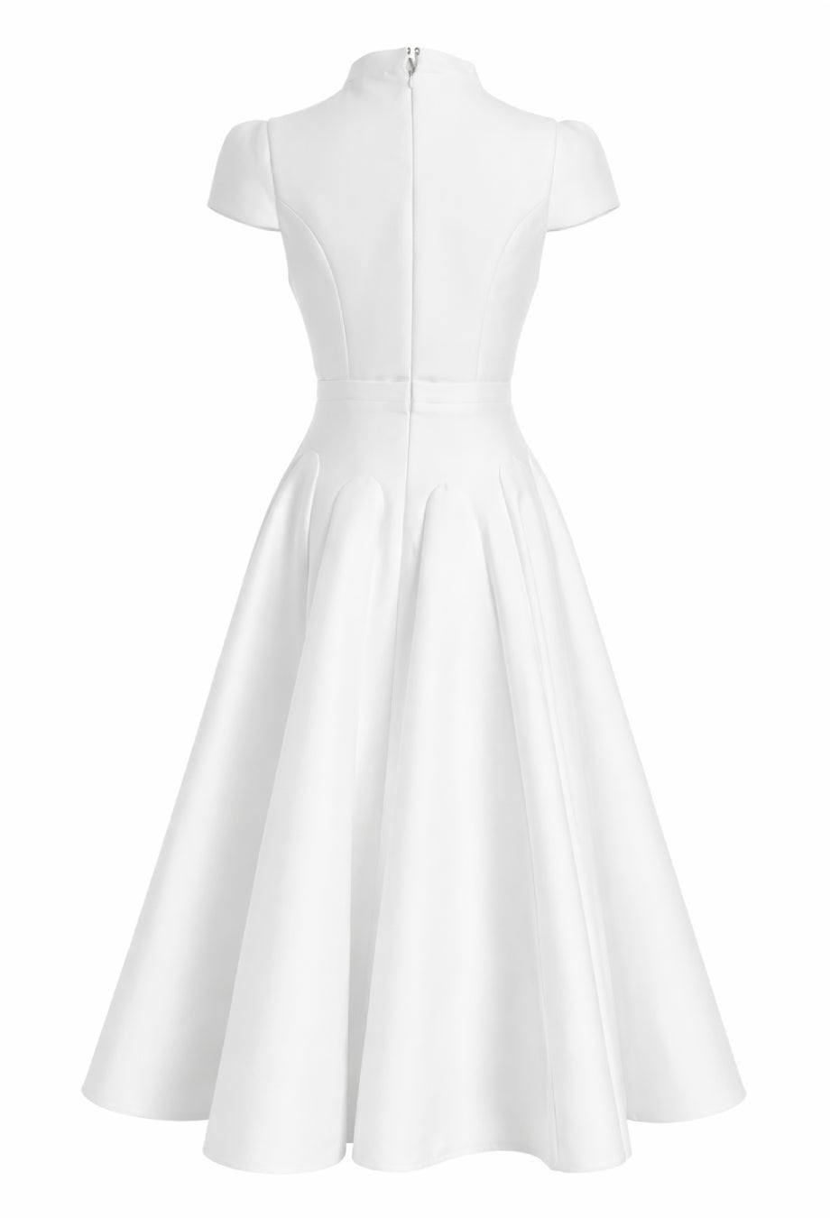 Betty Midi Dress White