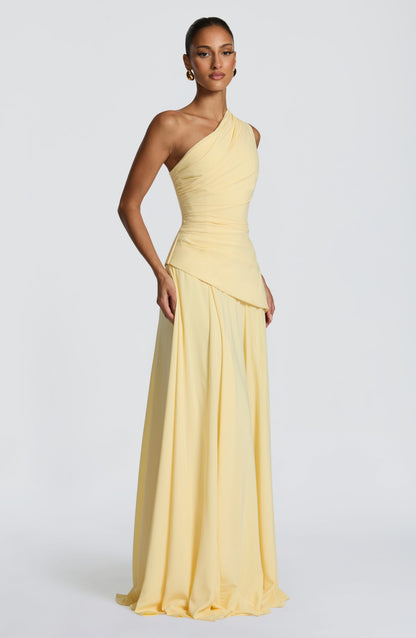 Bianca Maxi Dress Lemon
