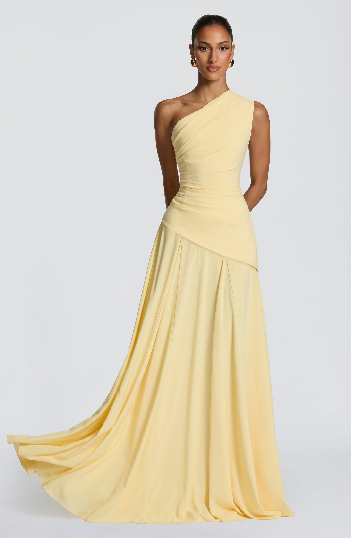 Bianca Maxi Dress Lemon