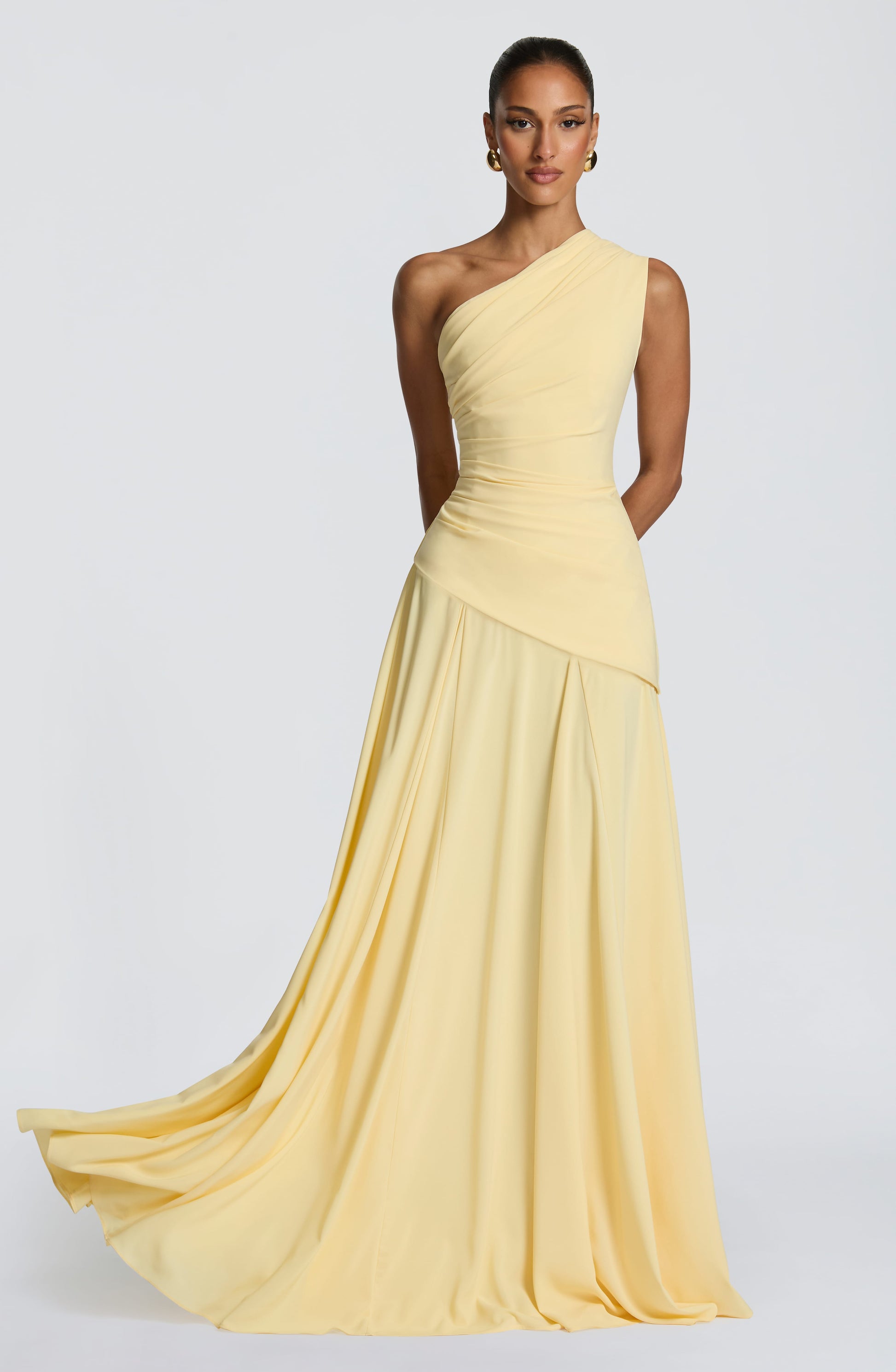 Bianca Maxi Dress Lemon